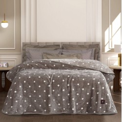 GREENWICH POLO CLUB 3437 Κουβέρτα VELOUR Μονή 160X220εκ