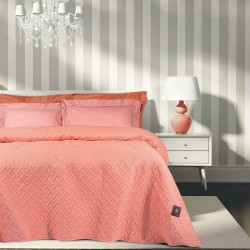 GREENWICH POLO CLUB 2485 Κουβερλί Υπέρδιπλο 220x240 Κοραλί
