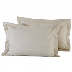 DAS HOME 1002 Σετ Μαξιλαροθήκες 50Χ70 BEIGE
