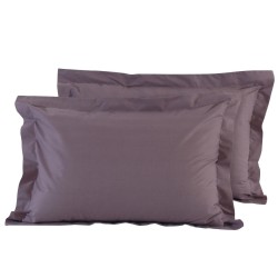 DAS HOME 1010 Ζεύγος Μαξιλαροθήκες 50x70cm ΜΩΒ