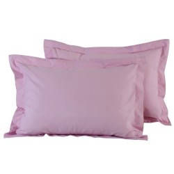 DAS HOME 1012 Ζεύγος Μαξιλαροθήκες 50x70cm ΡΟΖ