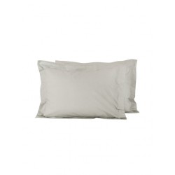 DAS HOME 1020 Ζεύγος Μαξιλαροθήκες 50x70cm ICE GREY