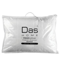 DAS HOME 1021 Μαξιλάρι Πουπουλένιο 50x70 Classic MEDIUM