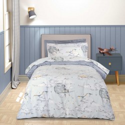 GREENWICH POLO CLUB 8852 Σετ Σεντόνια μονά 170x260 cm