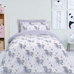 DAS HOME 4838 Σετ Σεντόνια Μονά KID 170x240cm