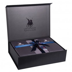 GREENWICH POLO CLUB 2178 Σετ Σεντόνια KING 250x270 cm Σκούρο γκρί