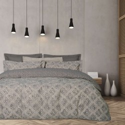 DAS HOME 5413 Σετ Σεντόνια Υπέρδιπλα Casual με λαστιχο