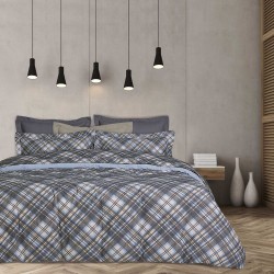 DAS HOME 9595 Σετ Σεντόνια Υπέρδιπλα HAPPY