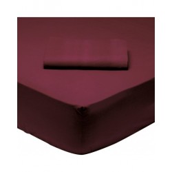 DAS HOME 1014 Σεντόνι Υπέρδιπλο 170×200 BORDEAUX