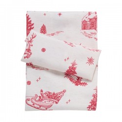 DAS HOME 0772 CHRISTMAS RUNNER 45Χ140